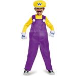 Disguise 98815K Deluxe Wario Mario Kostüm Kinder Halloween, M