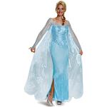 Blaue Die Eiskönigin Elsa Faschingskostüme & Karnevalskostüme aus Polyester für Damen Größe S 