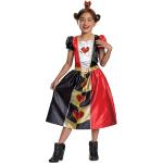 Bunte Herzkönigin-Kostüme für Kinder 