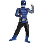 Blaue Power Rangers Superheld-Kostüme für Kinder 