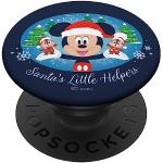 Disney 100 Mickey Chip Dale Santa’s Little Helpers Christmas PopSockets mit austauschbarem PopGrip
