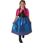 Pinke Die Eiskönigin - völlig unverfroren Anna Prinzessin-Kostüme aus Jersey für Kinder 