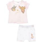 Pinke Bambi Kinderschlafanzüge & Kinderpyjamas 