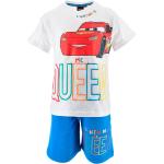 Reduzierte Blaue Cars Rundhals-Ausschnitt Printed Shirts für Kinder & Druck-Shirts für Kinder aus Baumwolle Größe 98 