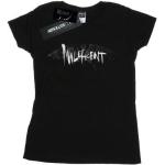 Disney Damen/Damen Maleficent Mistress Of Evil Wings Silhouette Baumwoll-T-Shirt