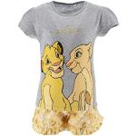Graue König der Löwen Simba Kinderschlafanzüge & Kinderpyjamas mit Löwen-Motiv für Mädchen 2-teilig 
