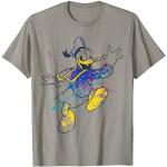 Graue Entenhausen Donald Duck T-Shirts für Herren Größe S 