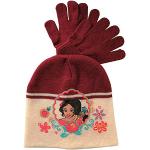Disney Elena von Avalor Mütze-Handschuhe-Set für Mädchen Weinrot 54