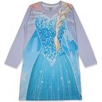 Langärmelige Die Eiskönigin Elsa Kindernachthemden & Kindernachtkleider aus Polyester für Mädchen 