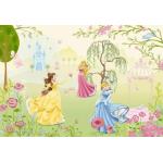 Himmelblaue Komar Princess Garden Disney Prinzessinnen Fototapeten & Bildtapeten aus Papier 