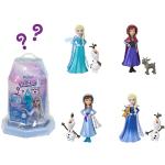Disney Frozen Ice Reveal, kleine Puppe mit Squishy-Eisgel und 6 Überraschungen, einschließlich Freundefigur und Accessoires (Puppen können variieren), HRN77