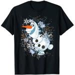 Schwarze Die Eiskönigin - völlig unverfroren Olaf T-Shirts für Herren Größe S - versandkostenfrei 