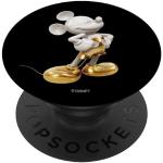Disney Gold Mickey Mouse Pose PopSockets mit austauschbarem PopGrip