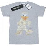 Graue Kurzärmelige Entenhausen Donald Duck T-Shirts aus Baumwolle für Herren Größe 3 XL 