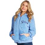 Blaue Lilo und Stitch Stitch Teddyjacken für Kinder & Teddy Fleece Jacken für Kinder aus Fleece für Mädchen 