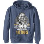 Marineblaue König der Löwen Kinderhoodies & Kapuzenpullover für Kinder mit Löwen-Motiv für Jungen 