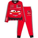 Rote Cars Lightning McQueen Kinderschlafanzüge & Kinderpyjamas maschinenwaschbar für Jungen 