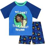 Dunkelblaue Disney Kinderschlafanzüge & Kinderpyjamas für Jungen Größe 110 