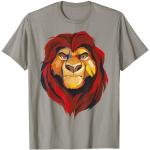 Disney Lion King Serious Mufasa Painted Face T-Shi