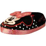 Disney Mädchen Hausschuhe Minnie Mouse Schwarz 23