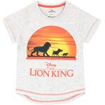 Graue König der Löwen Simba Kinder T-Shirts mit Löwen-Motiv für Mädchen Größe 116 