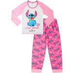 Pinke Lilo und Stitch Lilo Pelekai Kinderschlafanzüge & Kinderpyjamas für Mädchen 