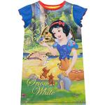 Blaue Disney Kindernachthemden & Kindernachtkleider mit Glitzer für Mädchen Größe 134 