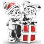 Silberne PANDORA Entenhausen Minnie Maus Beads mit Maus-Motiv aus Silber für Damen 1-teilig Weihnachten 
