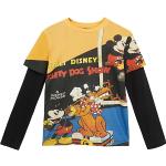 Disney Mickey Mouse & friends Langarmshirt TS MICKEY PLUTO dunkelblau Jungen Kinder