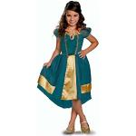 Goldene Merida – Legende der Highlands Prinzessin-Kostüme für Kinder 