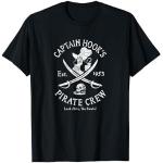 Schwarze Peter Pan Captain James Hook Kinder T-Shirts 