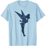 Blaue Peter Pan Tinkerbell T-Shirts für Herren Größe S 