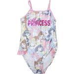 Pinke Disney Prinzessinnen Kinderbadeanzüge mit Rüschen aus Polyester für Mädchen Größe 116 