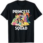 Schwarze Disney Prinzessinnen T-Shirts für Herren Größe S 