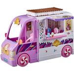Disney Prinzessin Comfy Squad Süßigkeitentruck, Spielset mit 16 Accessoires, Spiel-Eisdiele, Spielzeug für Mädchen ab 5 Jahren