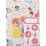 Disney Prinzessin Geburtstagskarte, Geschenkpapier