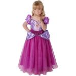 Reduzierte Pinke Rapunzel – Neu verföhnt Rapunzel Prinzessin-Kostüme mit Pailletten aus Tüll für Kinder Größe 104 