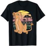 Schwarze König der Löwen Nala T-Shirts für Damen Größe S 