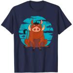 Blaue König der Löwen Timon und Pumbaa T-Shirts für Damen Größe S 