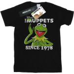 Disney - "The Muppets Kermit Since 1978" T-Shirt für Herren BI51474 (M) (Schwarz)