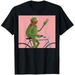 Schwarze Sesamstraße Kermit T-Shirts für Herren Größe S 