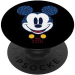 Disney Year of the Mouse Nautical Mickey August Black PopSockets mit austauschbarem PopGrip