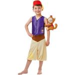 Lila Ärmellose Aladdin Gorilla-Kostüme & Affen-Kostüme aus Polyester für Kinder Größe 128 