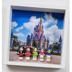 Display Rahmen für lego Disney Schloss 71040 Minifiguren Multi 27cm 25cm Hülle