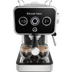 Dunkelbraune Russell Hobbs Kaffeemaschinen & Espressomaschinen aus Edelstahl 