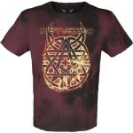 Disturbed T-Shirt - Believe Flames - S bis XL - für Männer - Größe S - rot - EMP exklusives Merchandise