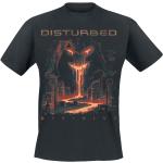Disturbed T-Shirt - Divisive - S bis 3XL - für Männer - Größe 3XL - schwarz - Lizenziertes Merchandise