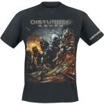 Disturbed T-Shirt - Evolution - The Guy - M bis L - für Männer - Größe L - schwarz - Lizenziertes Merchandise