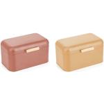 Gelbe Brotkästen & Brotboxen aus Terrakotta 