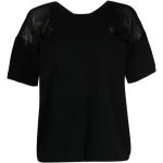Schwarze DKNY T-Shirts für Damen Größe S 